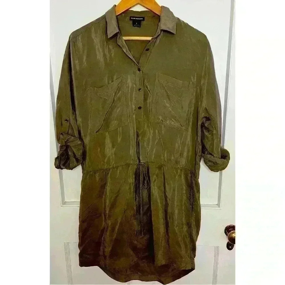 Club Monaco  Shirt Dress Size M